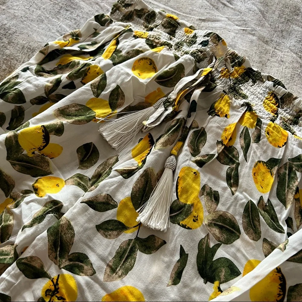 Lemon pattern lightweight joggers - Picture 6 of 8